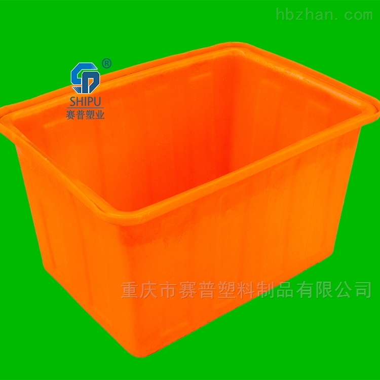 500升水产方箱 食品级PE养殖方盆
