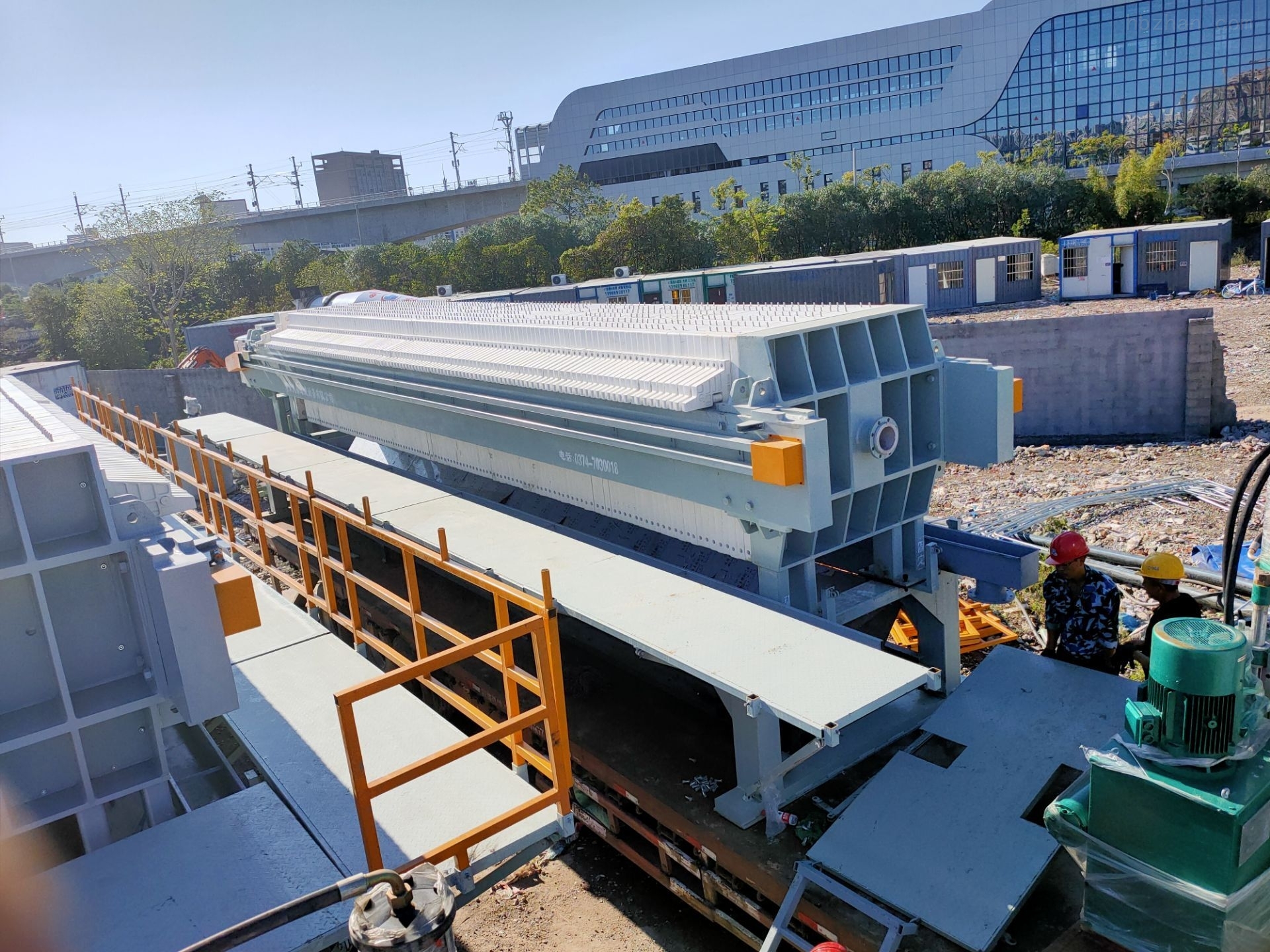 打桩泥浆固化压滤机的絮凝剂投加量