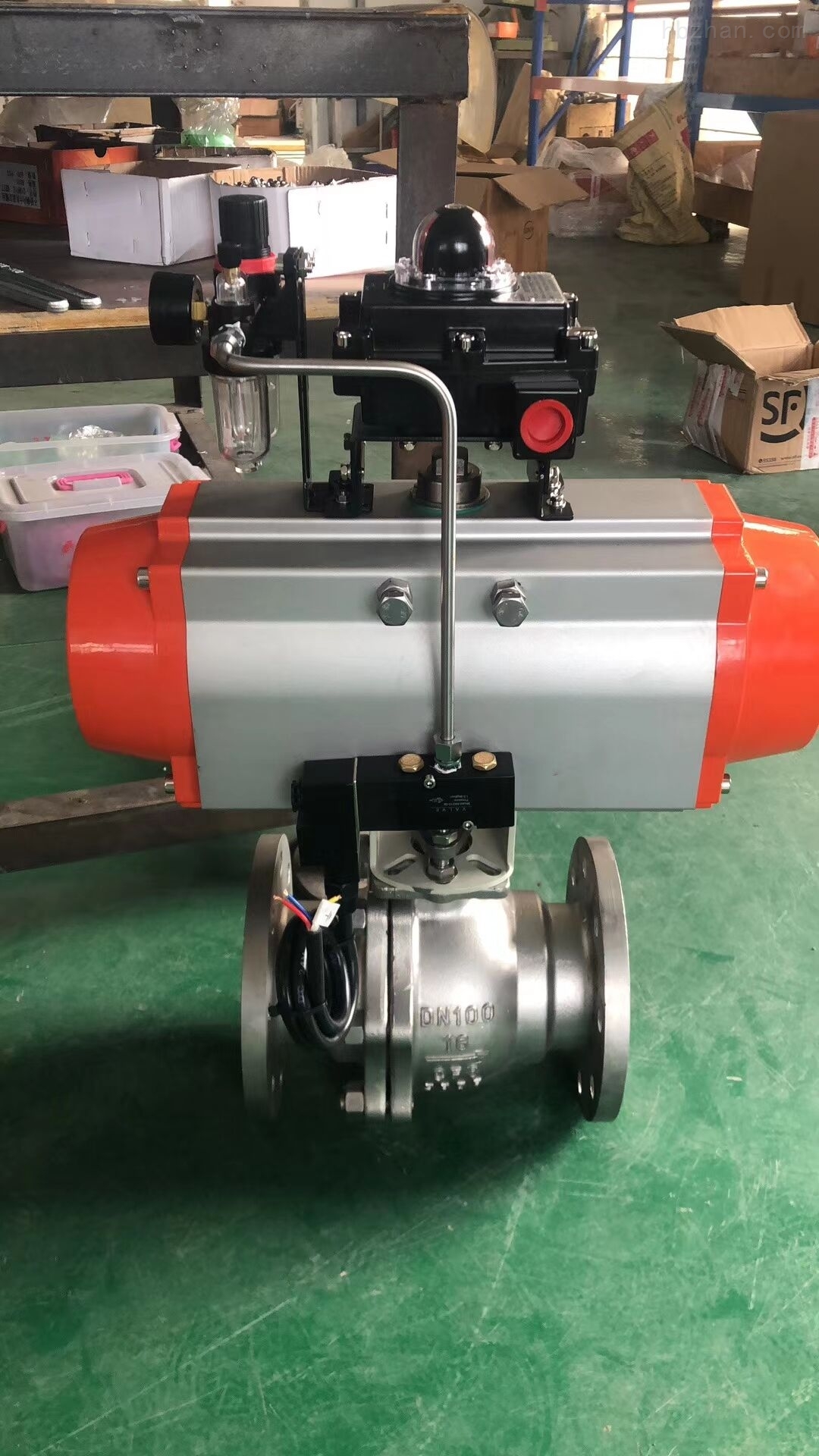 q641f气动不锈钢切断球阀