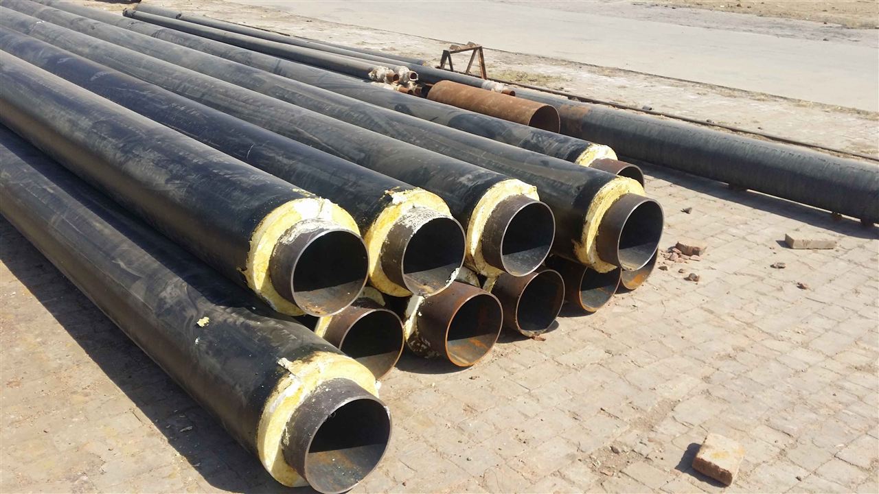 529*8硬质供暖聚氨酯直埋式保温管生产供应厂家