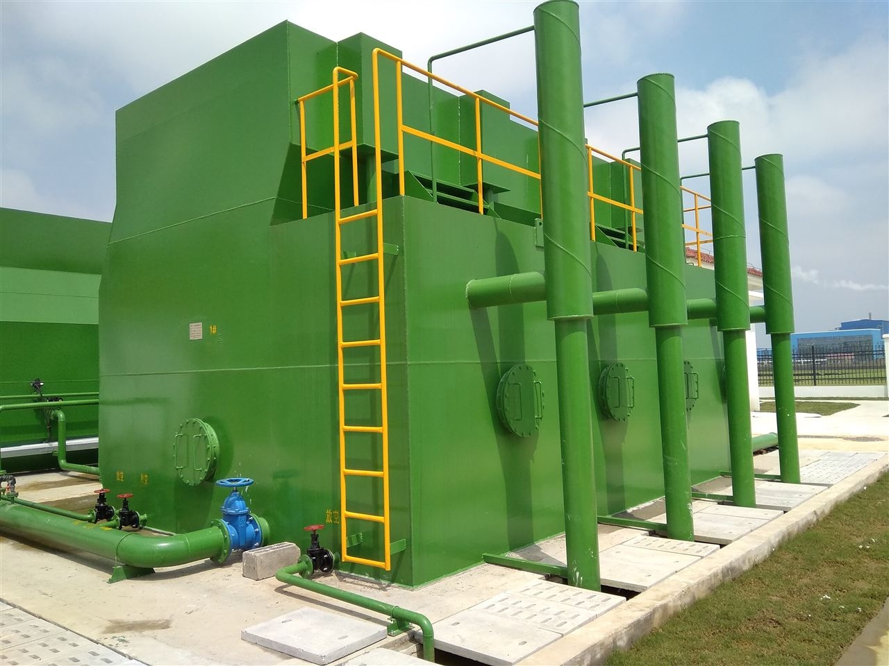 工业废水污水处理设备bdhs-10沉淀池-一体化高效沉淀池