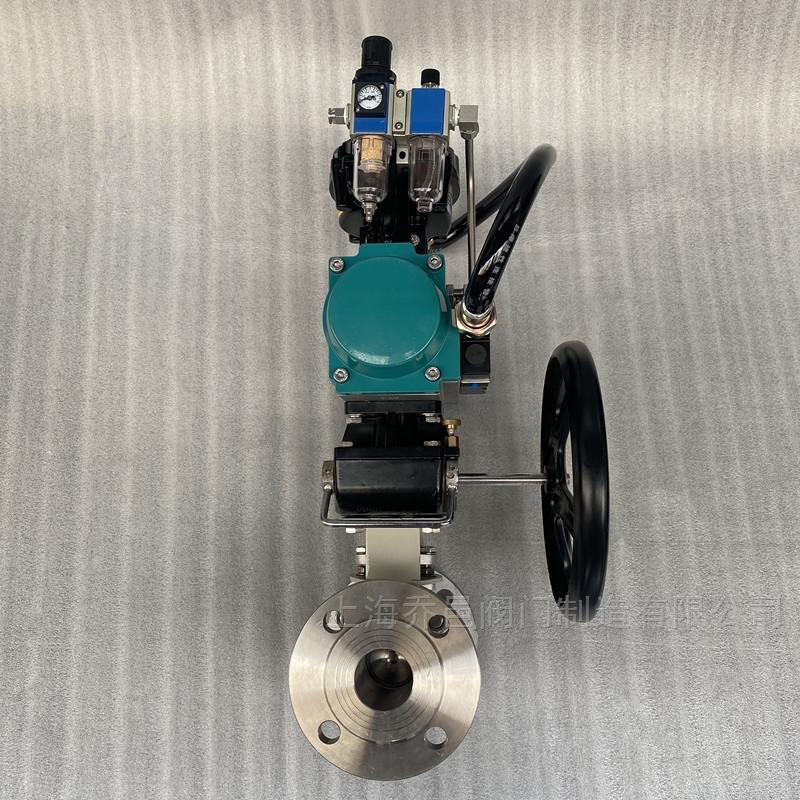 断电失气自动复位防爆气动球阀