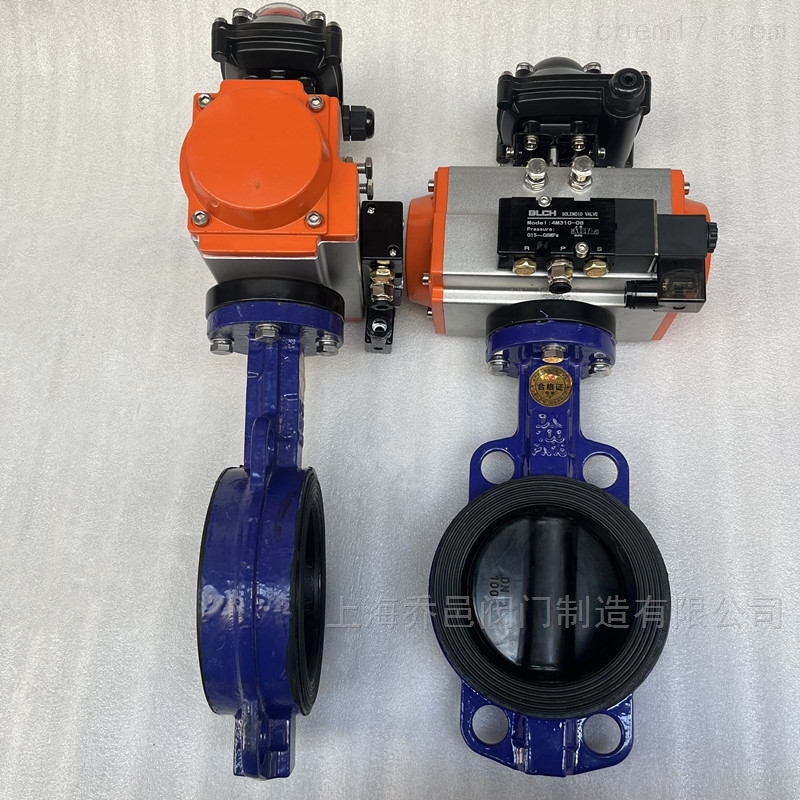 气动衬胶蝶阀 气动衬胶蝶阀